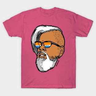 Classic Uncle Rags! Slick Look with Beard and Sunglasses T-Shirt